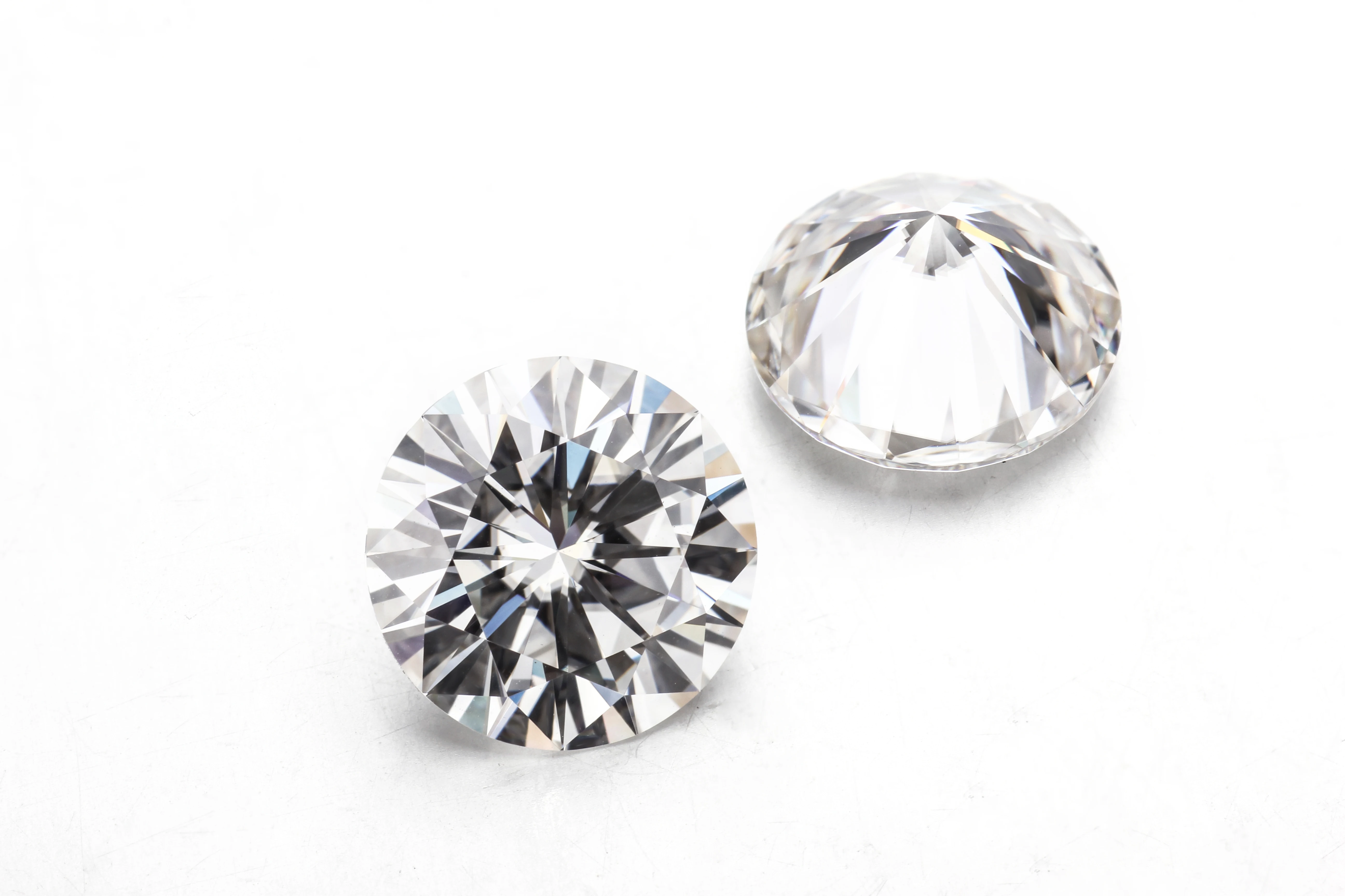 Pass Diamond Tester Wholesale Price Pure White VVS 9mm 3 ct Moissanite