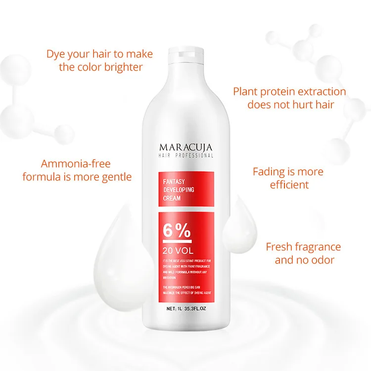 Wholesale price hair color developer oxidant hair peroxide  6% 9% 12% for hair coloring salon