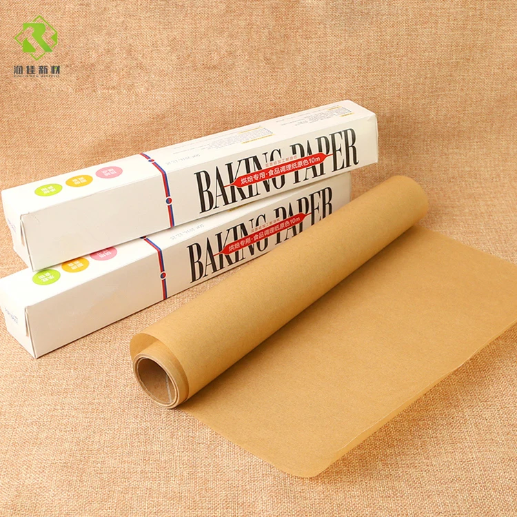 Good Quality Factory Wholesales Printed Food Grade  Parchment Baking  Paper Roll For Baking And Barbecue