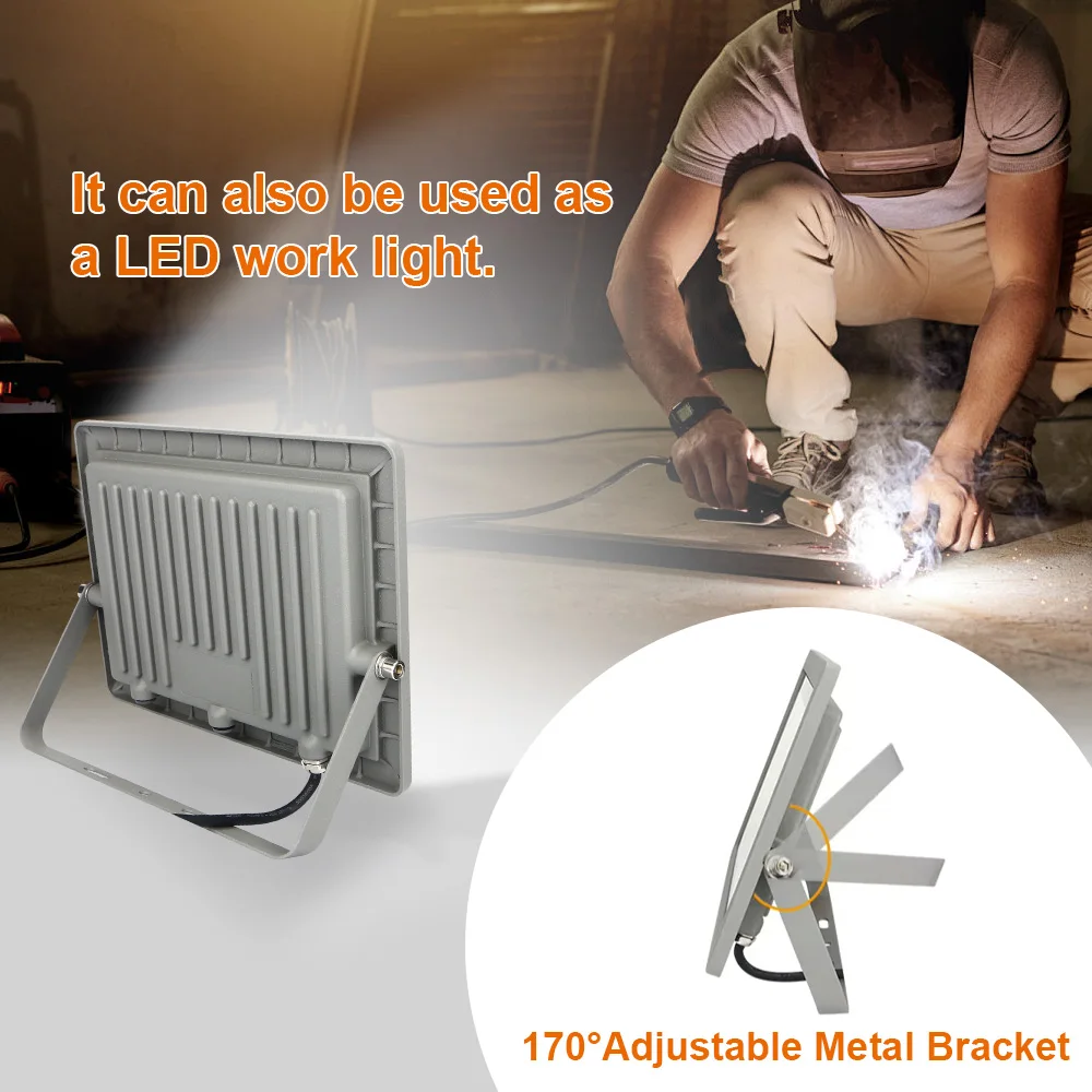 KCD electric 35000 lumen 400w 500watt smd led floodlight with ies file ultra slim 10w 20w 30w 50w outdoor led cheap flood light