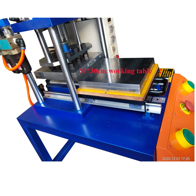 Heat Press Machine Automatic Foil Feeding Custom DIY Logo Stamp Hot Foil Stamping Machine for Leather Wood Paper widely used