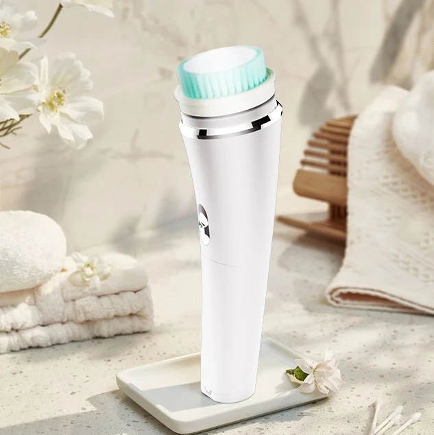 Multifunction Hot Selling Facial Portable Cleansing Brush Silicone Private Label Sonic Facial Cleansing Brush