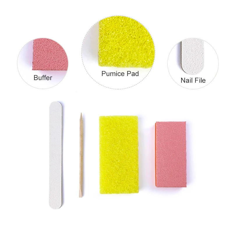США Бесплатная доставка 200 набор опознавательных знаков чехол одноразовые 4 шт. маникюрный набор Профессиональный 4 в 1 педикюрный набор для ногтей для салонов красоты