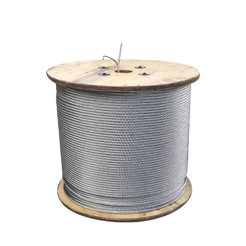 
Manufacturer Wholesale Galvanized Bright Steel Wire Rope Stainless Steel Wire Rope 