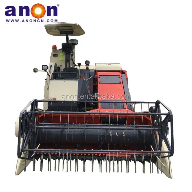 ANON rice harvest machine automatic mini combine rice harvesting machine harvesters machine for rice mini