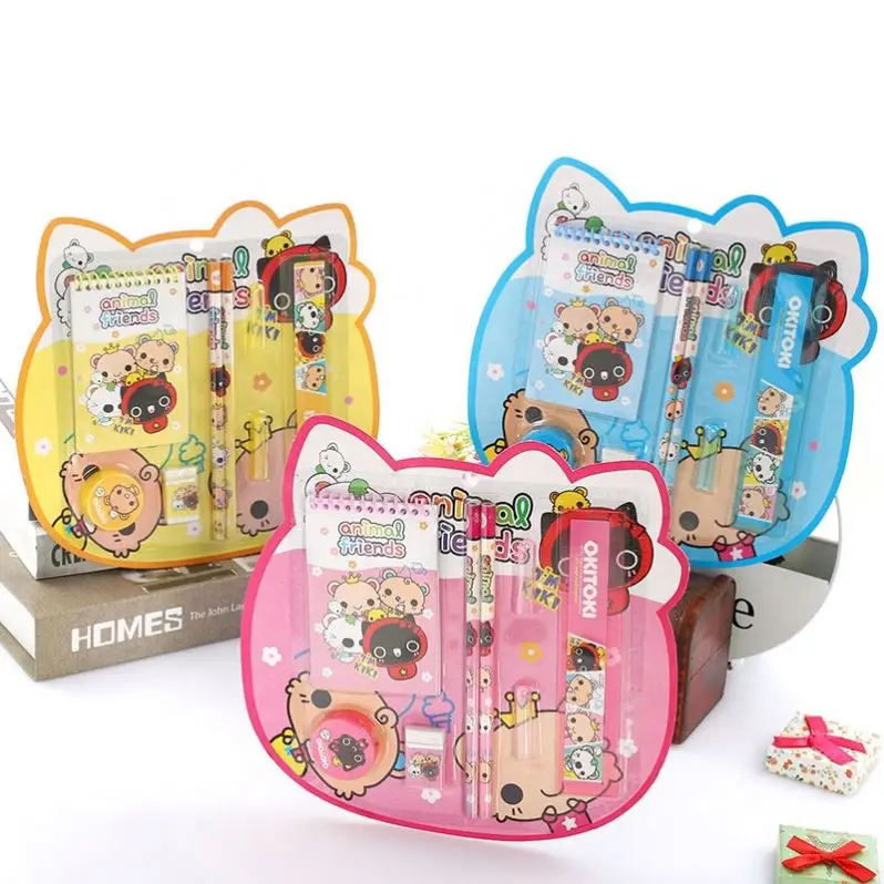 Cheap Stationery set package writing set kids stationery set boy and girl stationery set