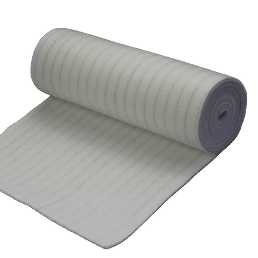 550gsm polyester needle punched felt/550gsm polyester nonwoven filter material