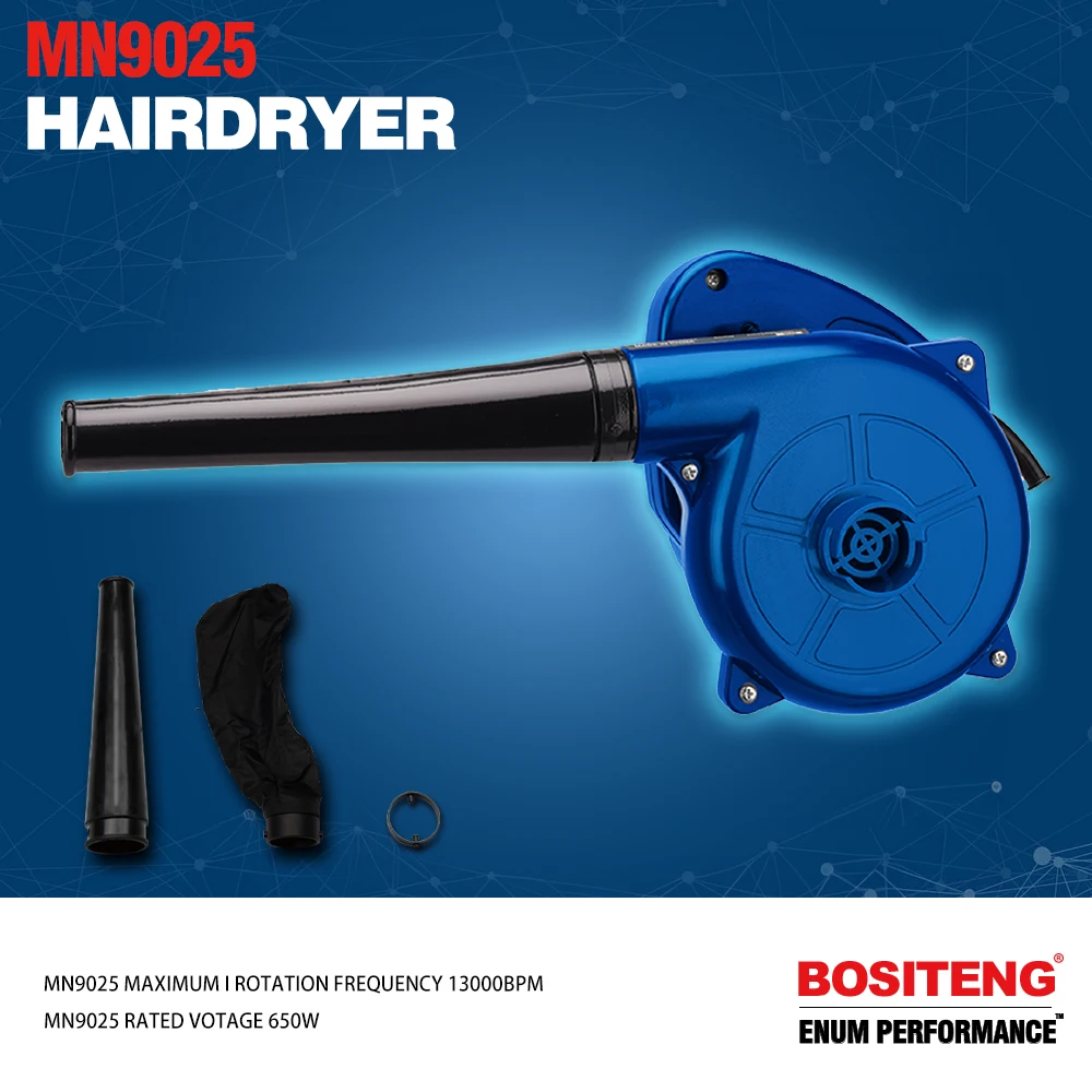 New Design Leaf Air Blower 9025 BOSITENG Brand Packing Color Box Multi Origin Type Rate Center OEM Factory