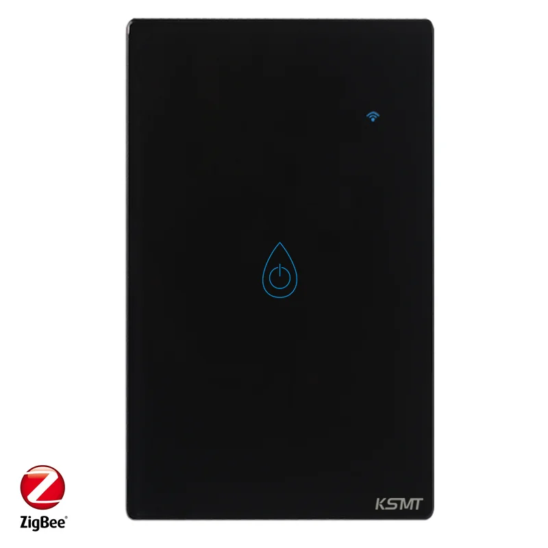 ksmt Smart Boiler Switch Water Heater Switches Voice Remote Control US Standard Touch Panel