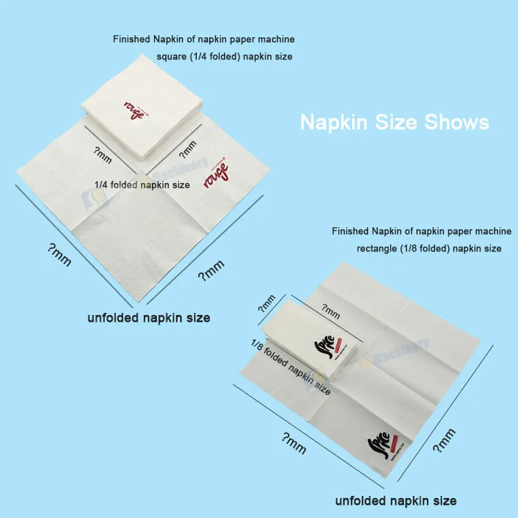 small fully automatic tissue napkin paper towel production making machines napkins for home business