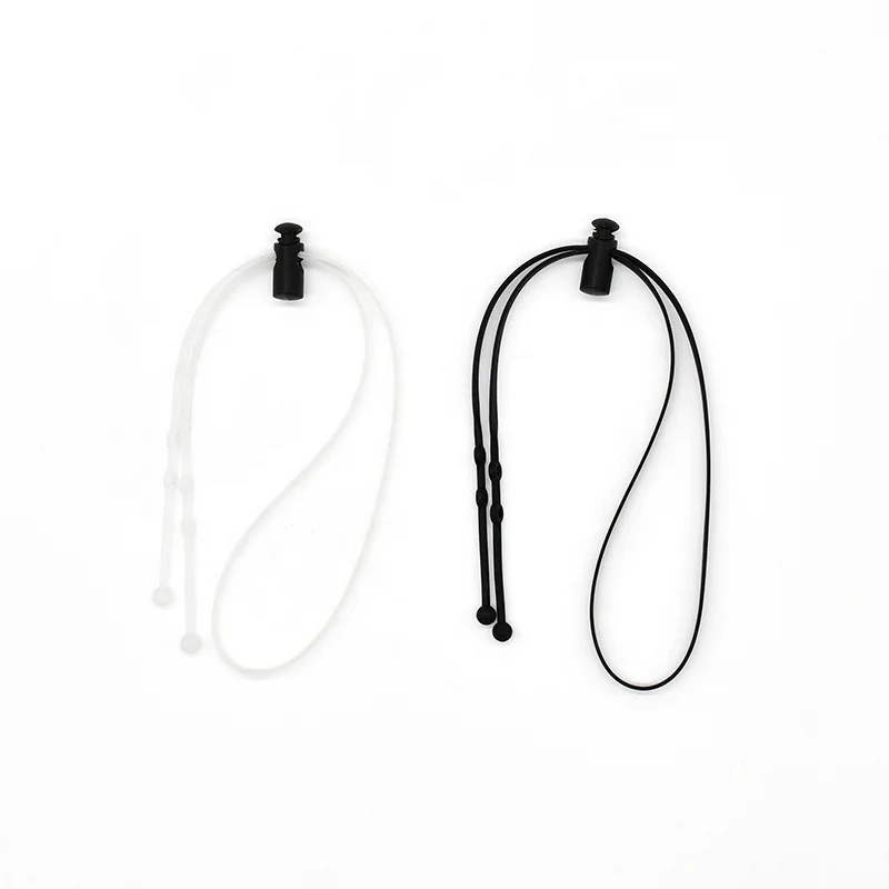 
Promotion Decoration Durable Silicone Strap Adjustable Chain Face Masking Lanyards 