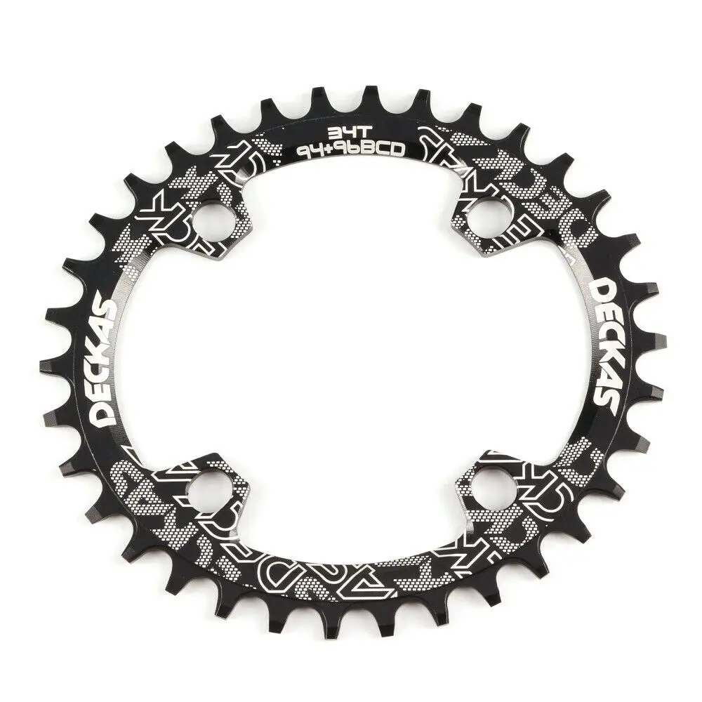 
DECKAS 94+96BCD Chainring Chainwheel Round Oval 32T 34T 36T 38T MTB Bike Bicycle 
