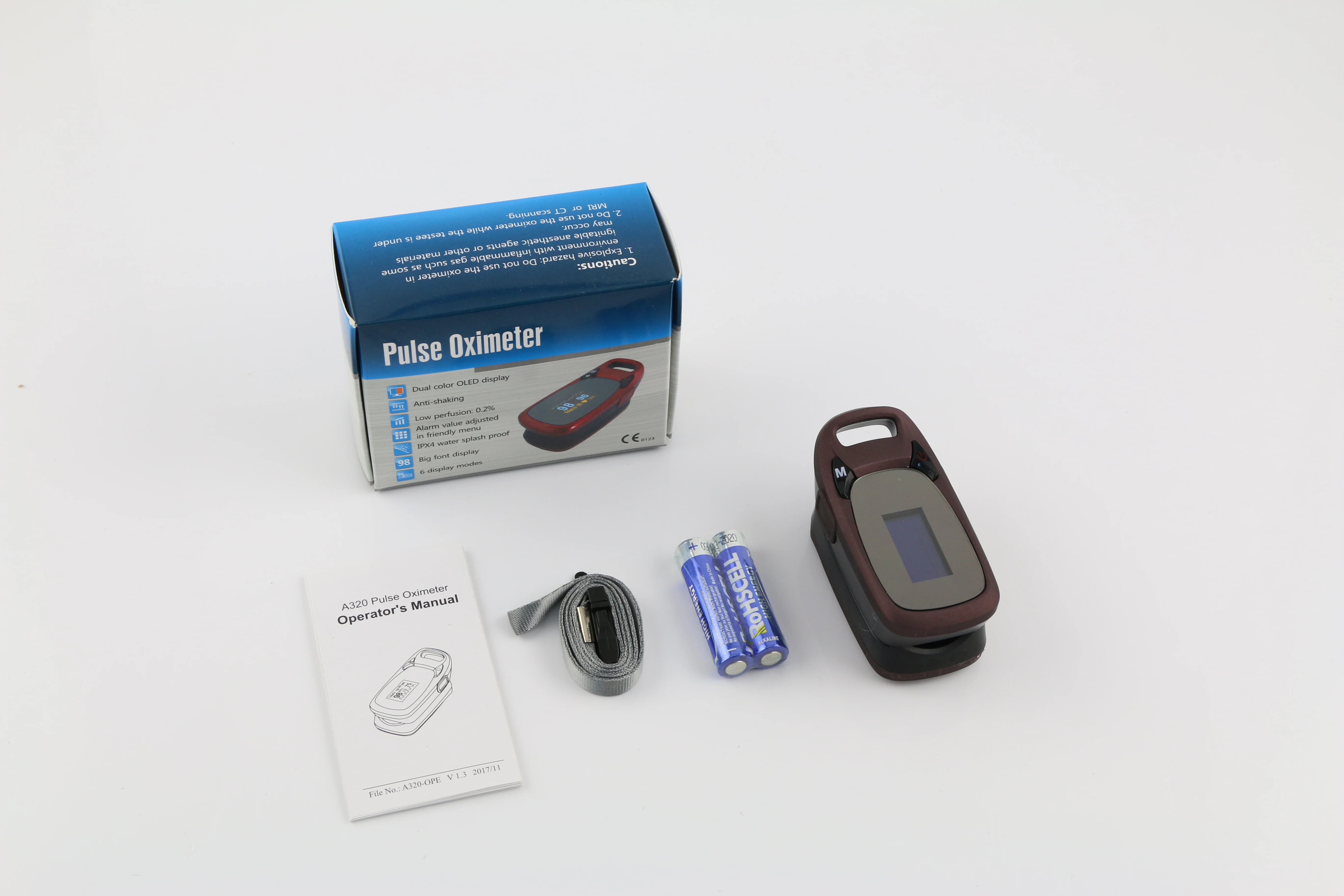
Pulse Oximeter Medical Oxygen Saturation Monitor Finger Pulse Oximeter 