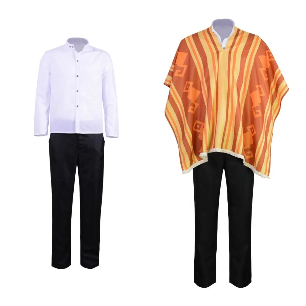 New Boys Poncho  Movie Costume For Father Son Kids Halloween Children  Cosplay