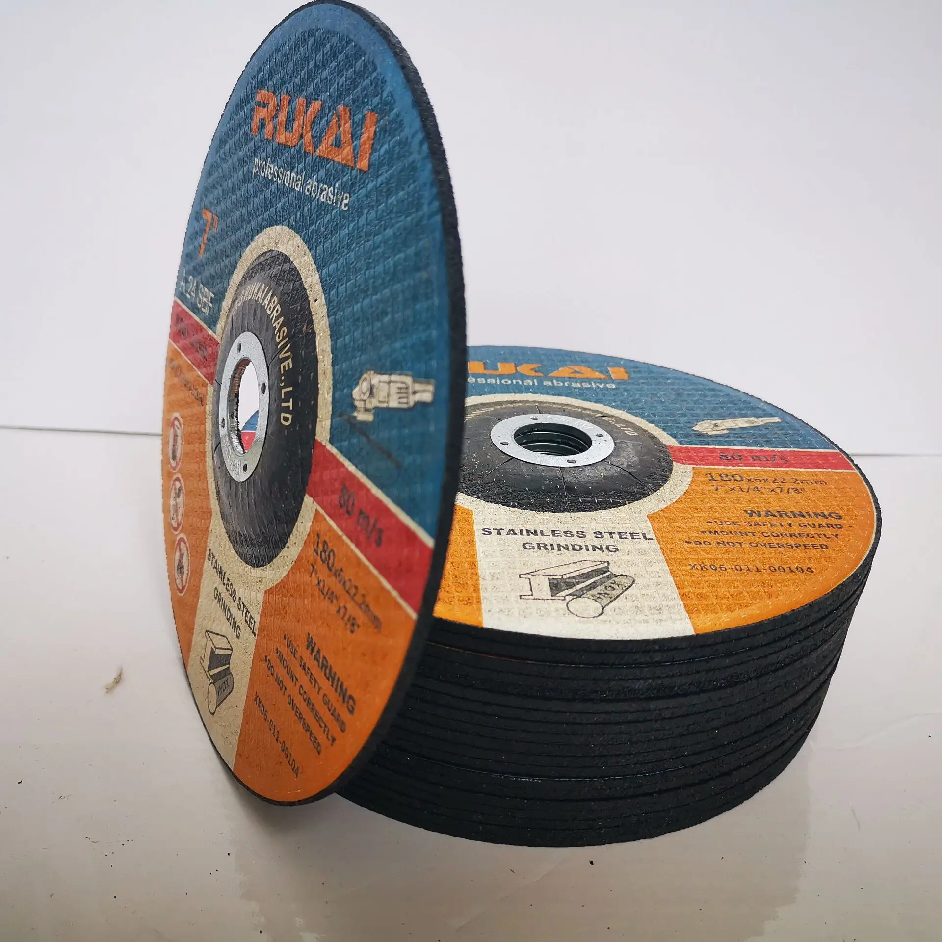 korea cut off wheel,good surface 105x1.2x9.8 green inside  cutting disc