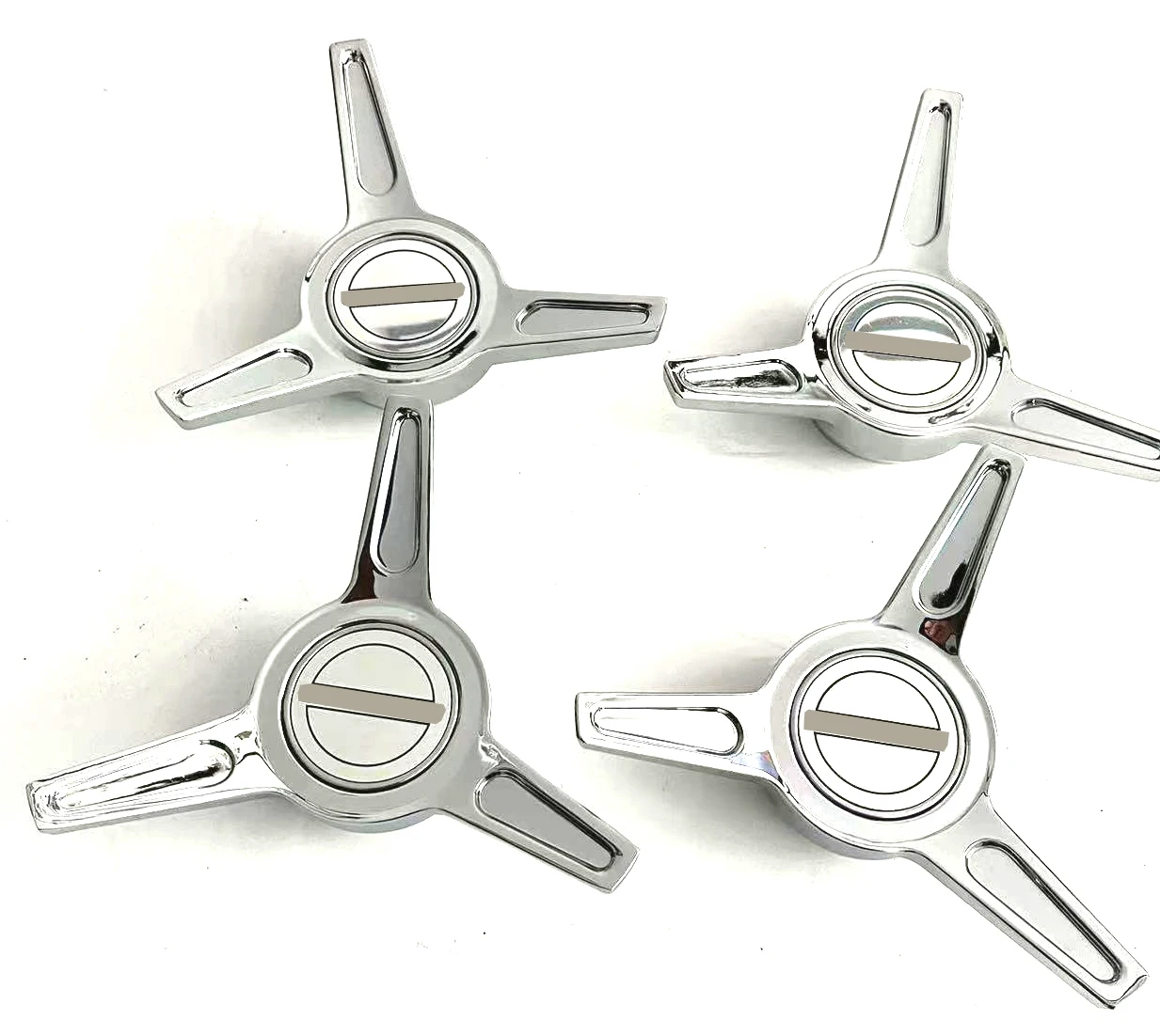 shelby cobra 15X8.0 5X114.3 ET+13 wheel backspace 5.0 inch alloy wheels with 3 bar spinners tri-bar spinners alloy spinners