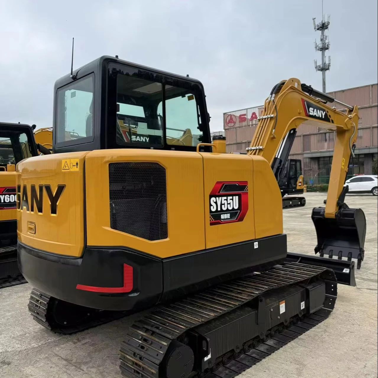 Экскаваторы Sany sy55 6 тонн sany sy55c sy55c-10 sy55u pro гусеничный экскаватор SY55U Китай