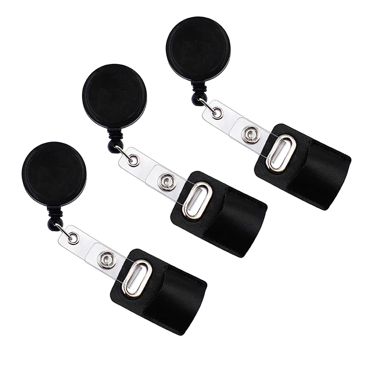 Катушка для бейджа с держателем для ручки медсестры, оптовая продажа, прочный АБС-пластик, выдвижной зажим «крокодил», набор id-карт йо