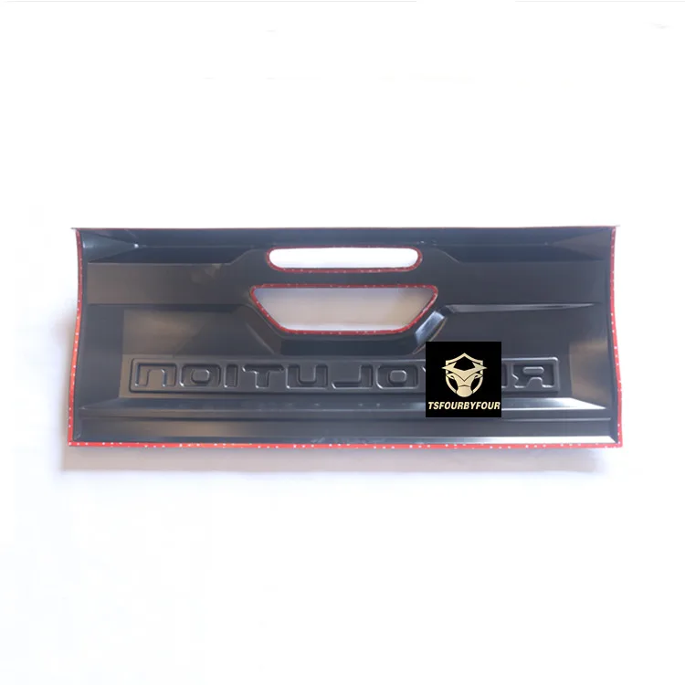 2015-2021 ABS Car Tailgate Trim Panel Cover Rear Door Plate Guard For Hilux Revo Exterior Car Accessories