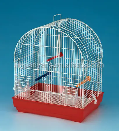 Round bird cage Durable Gold Book hanging portable breeding parrot pigeon bird cage