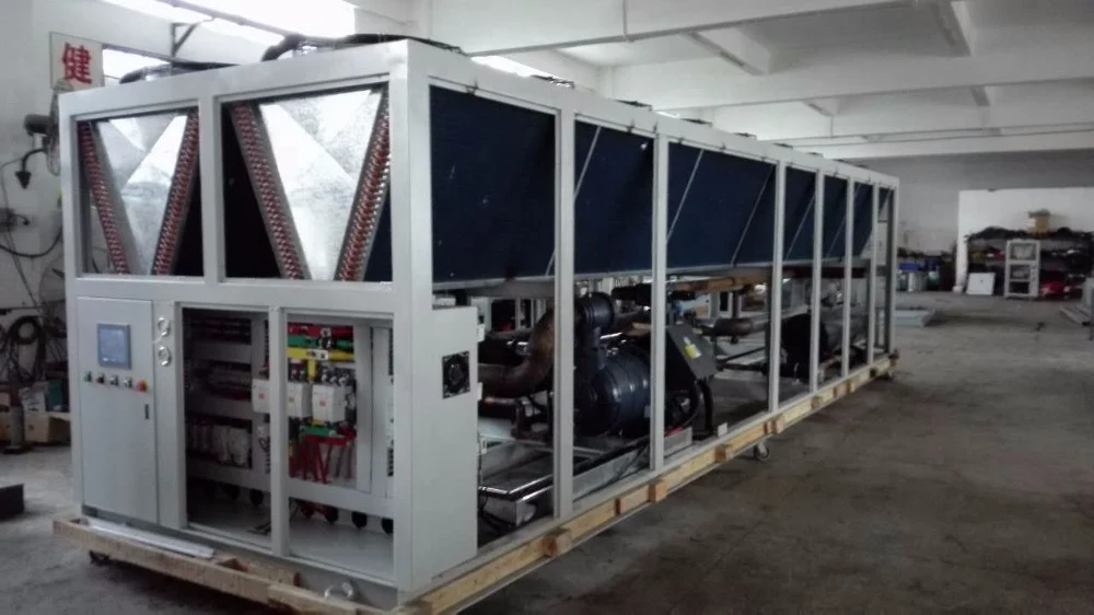250 Ton 900 Kw Industrial Air Cooled Screw Water Chiller