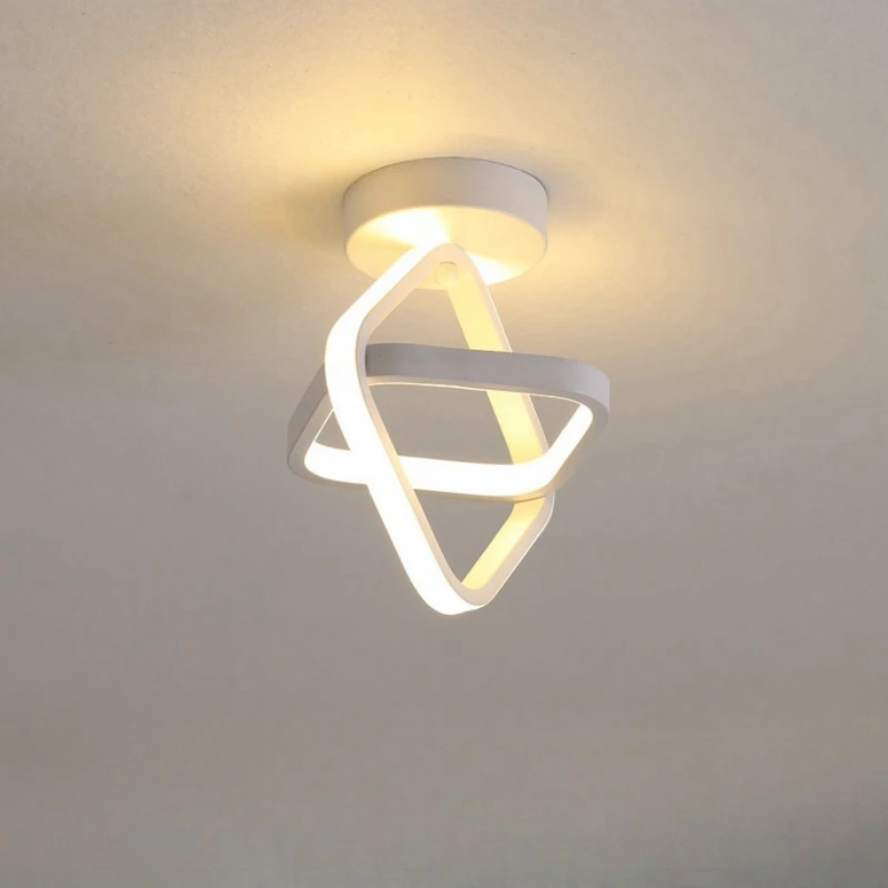 Rts Corridor And Corridor Lighting Fixtures Modern Minimalist Nordic Table Lamp Creative Porch Cloakroom LED Small Ceiling Light