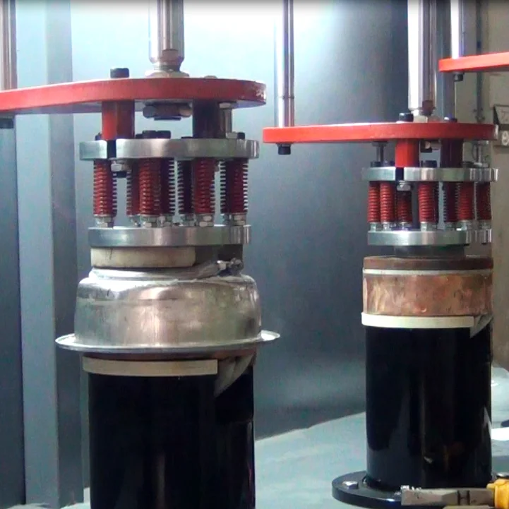 4-station pots brazing machine induction heating