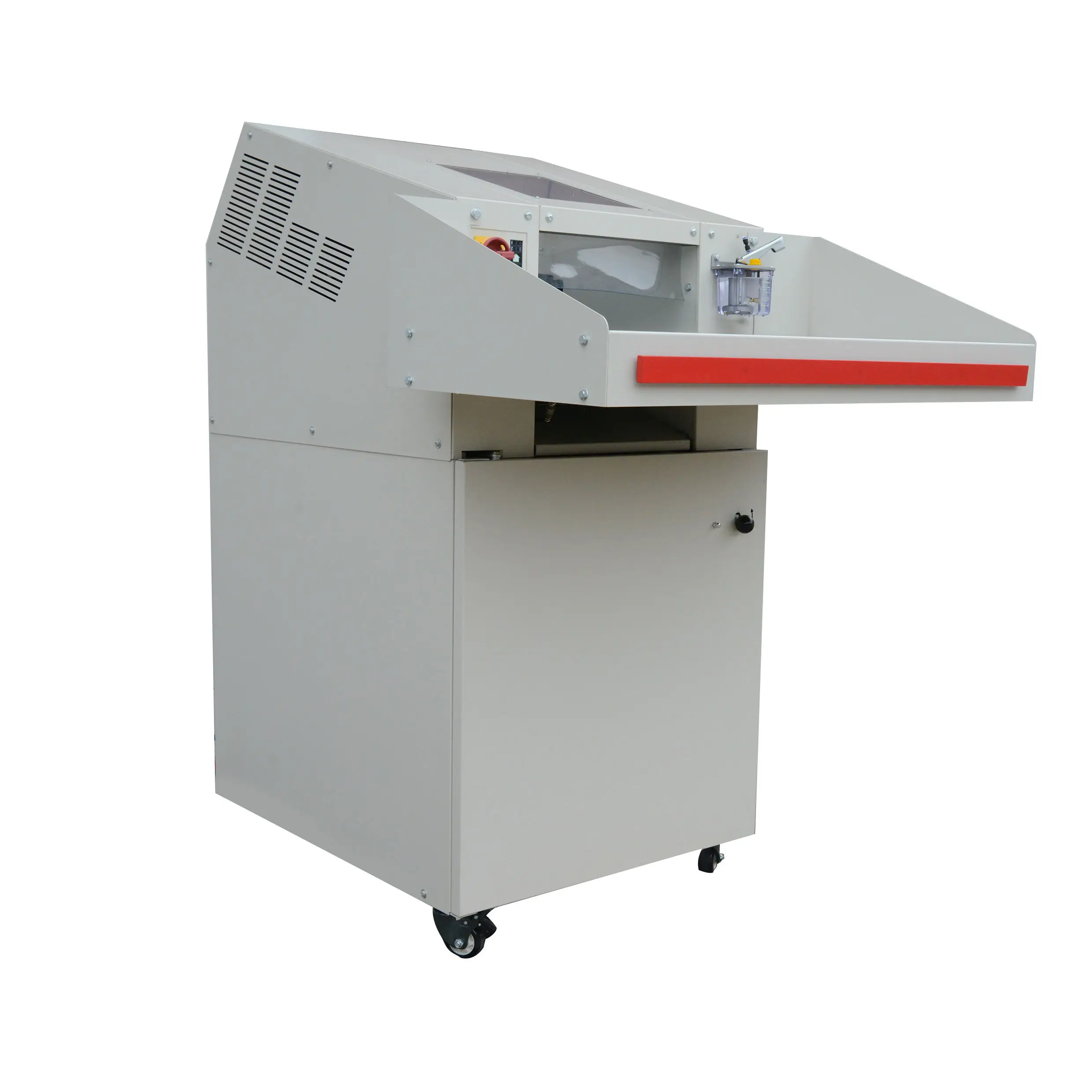 Gator SP428C Industrial Double Shaft Paper CD Cards Tape Floppy Shredder For Data Destruction