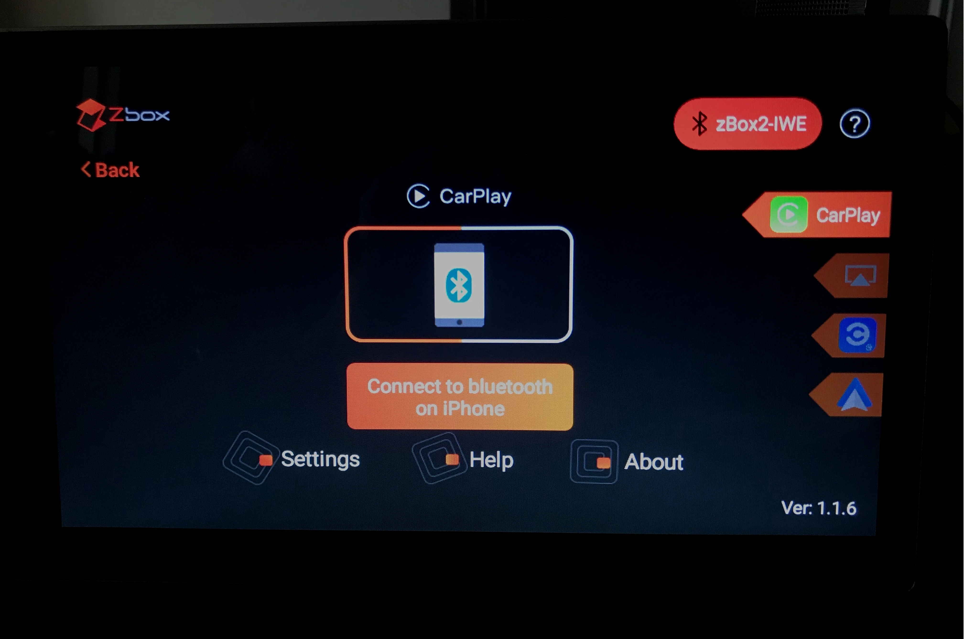 Новый Z5 Pro беспроводной BT carplay USB Dongle Поддержка зеркалирования экрана