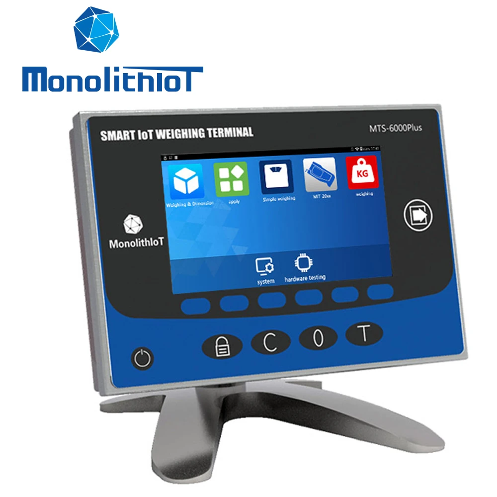 Monolithiot MTS-6000PLUS сенсорный экран интеллигентая (ый) цифровой весовой терминал весы индикатор системы для лабораторные весы