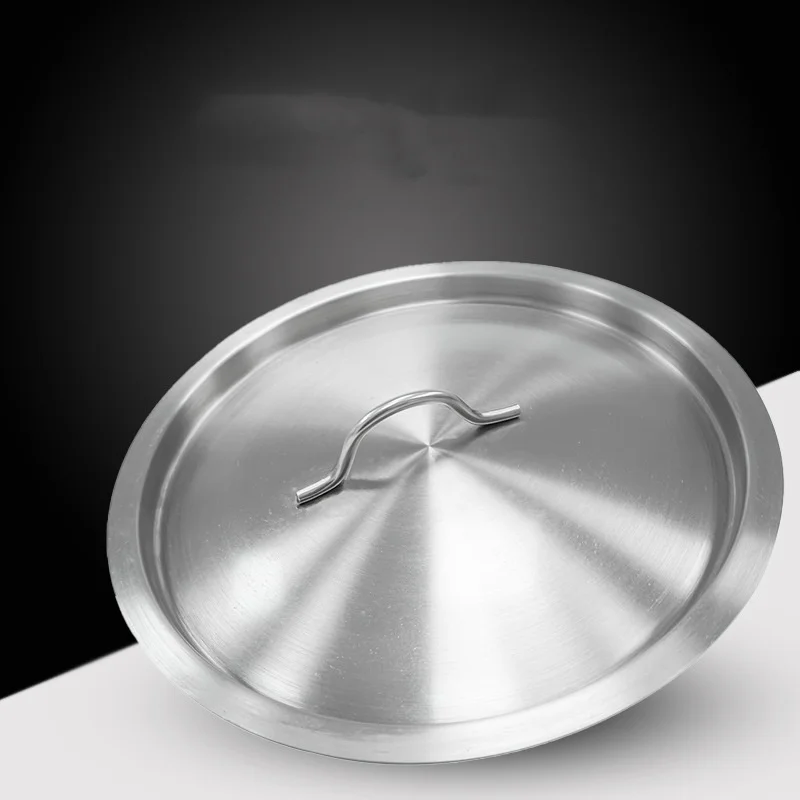 Cookware round custom logo Stainless Steel Lid thicker cover pot Lid
