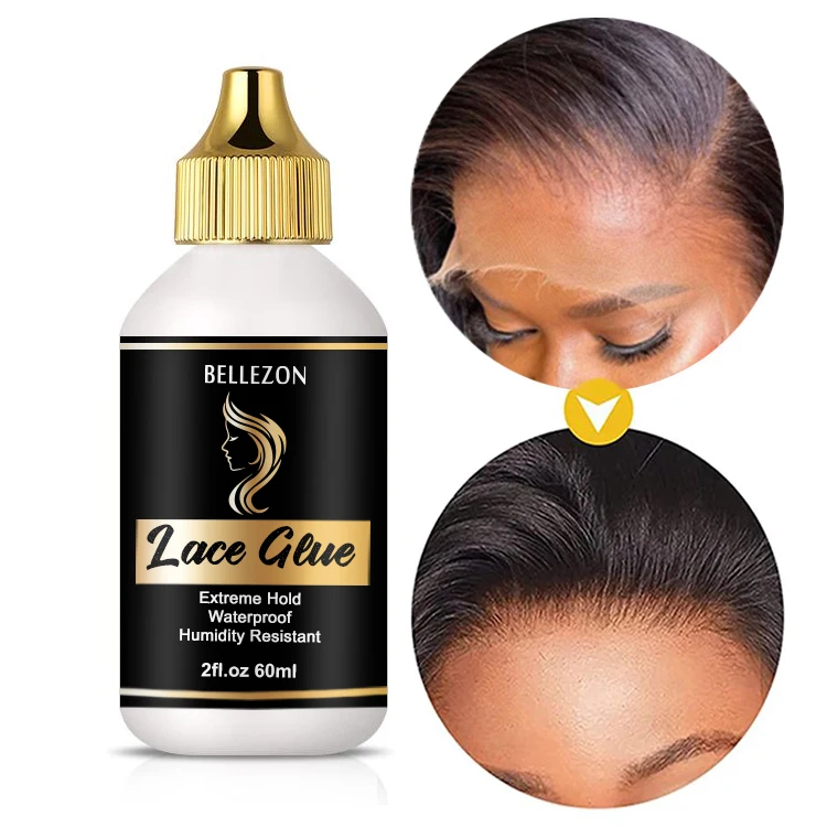 Bellezon 60ml Invisible Hair Adhesive Ultra Hold Waterproof Lace Wig Bonding Glue