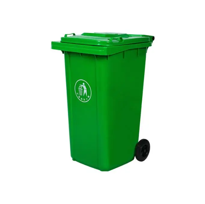 HDPE material outdoor 120L 240L 360L Liter Recycle Plastic HDPE Outdoor Dustbin Rubbish Trash Wheelies Garbage Waste Bin