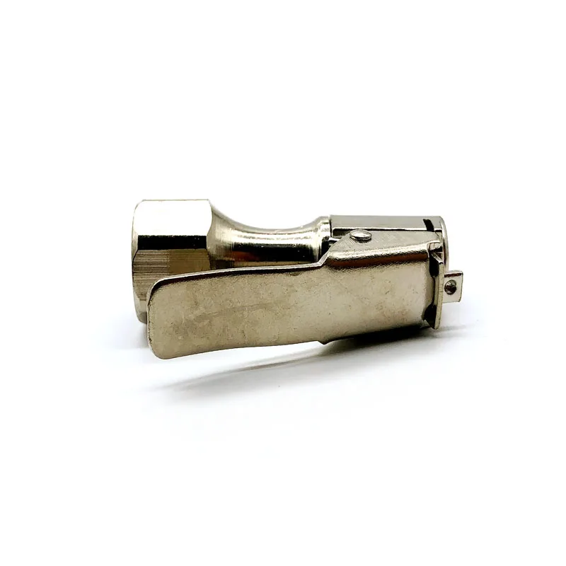 TOPSUN зажим клапана автомобильной шины сопла насоса из твердой латуни быстрое подключение металлический шланг адаптер