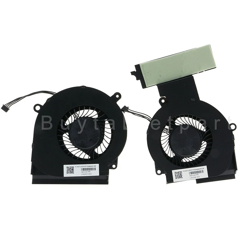 NEW CPU+GPU Cooling Fan For HP OMEN 15-DC Laptop L30204-001 L29354-001 JL1