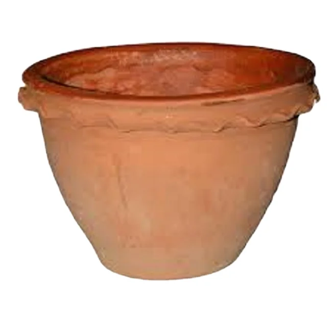 
 Ручной Разработан в древнем стиле гончарная глина ящик для комнатных растений, украшения большого размера горшки  