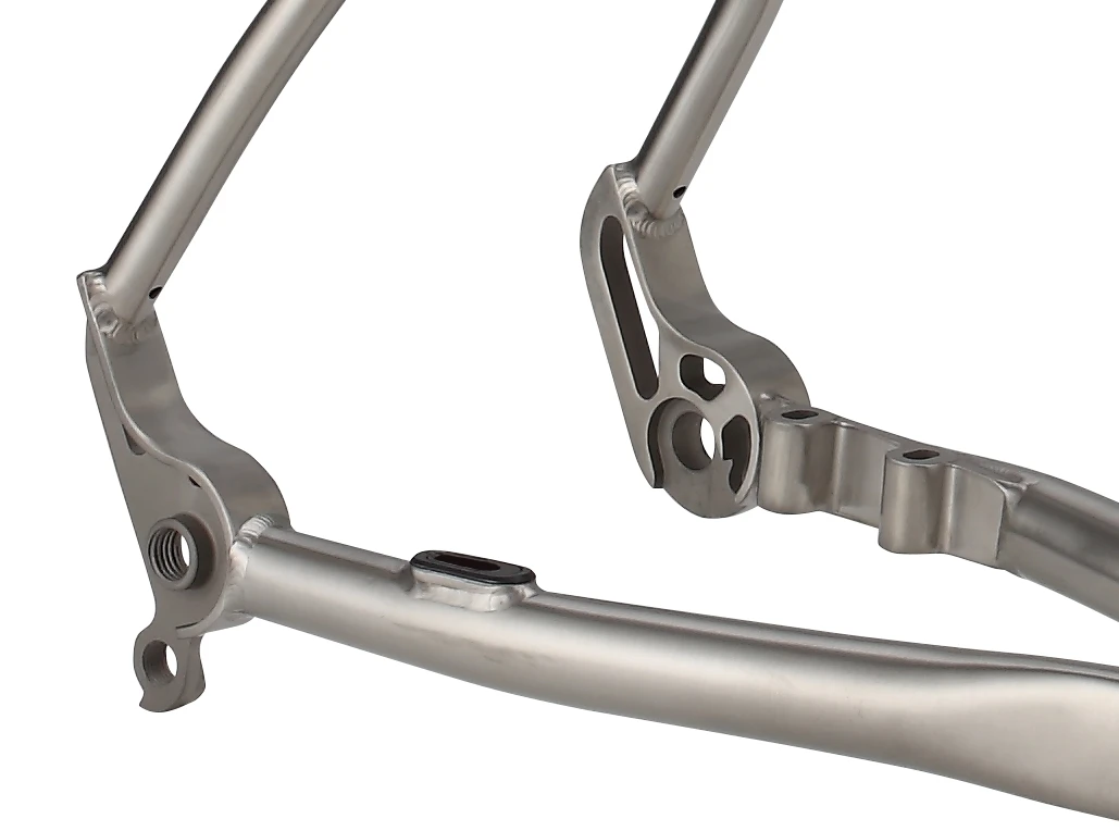 High Quality T-R016 Titanium Road Bike Frame BB86.5 PF BB Flat Mount E-thru System For Export
