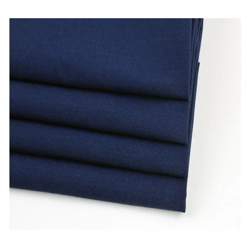 polyester cotton spandex poplin fabric TC stretch shirt fabric