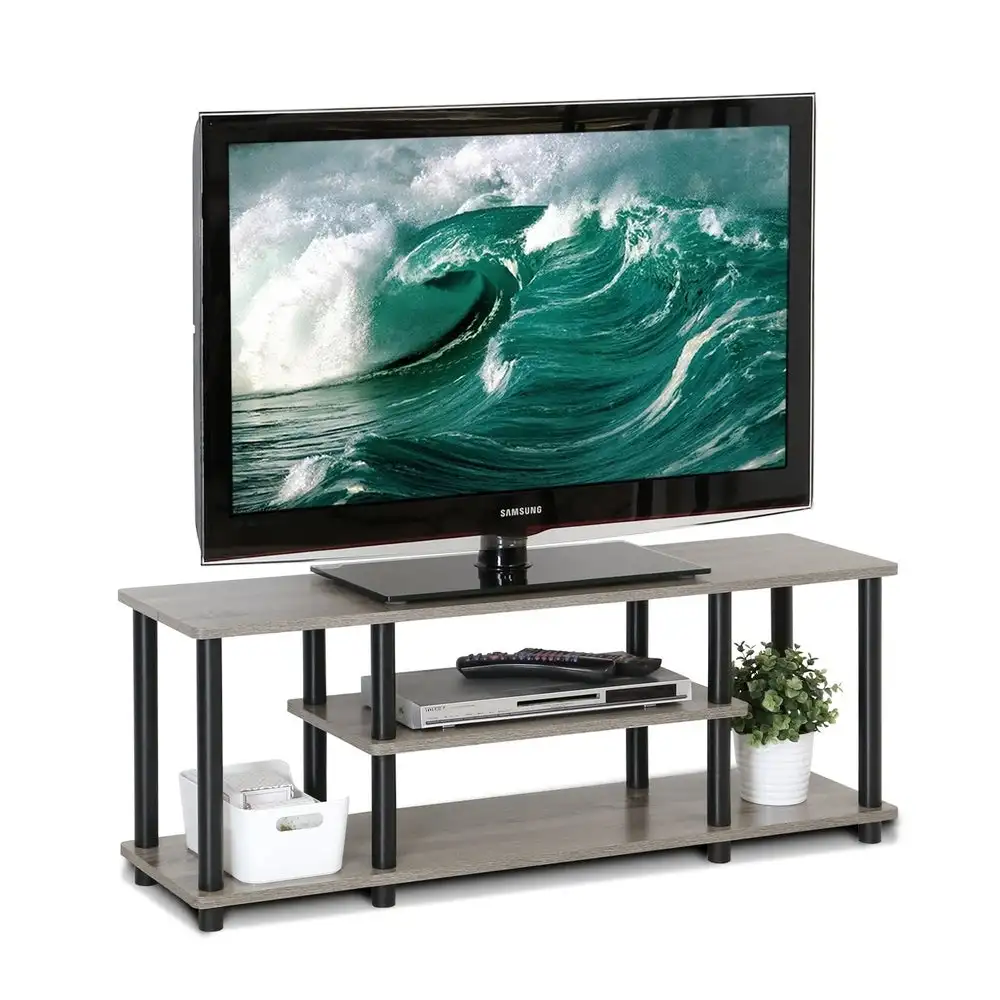 Modern simplicity Shelves 3-tier Entertainment center Media console table TV Stand