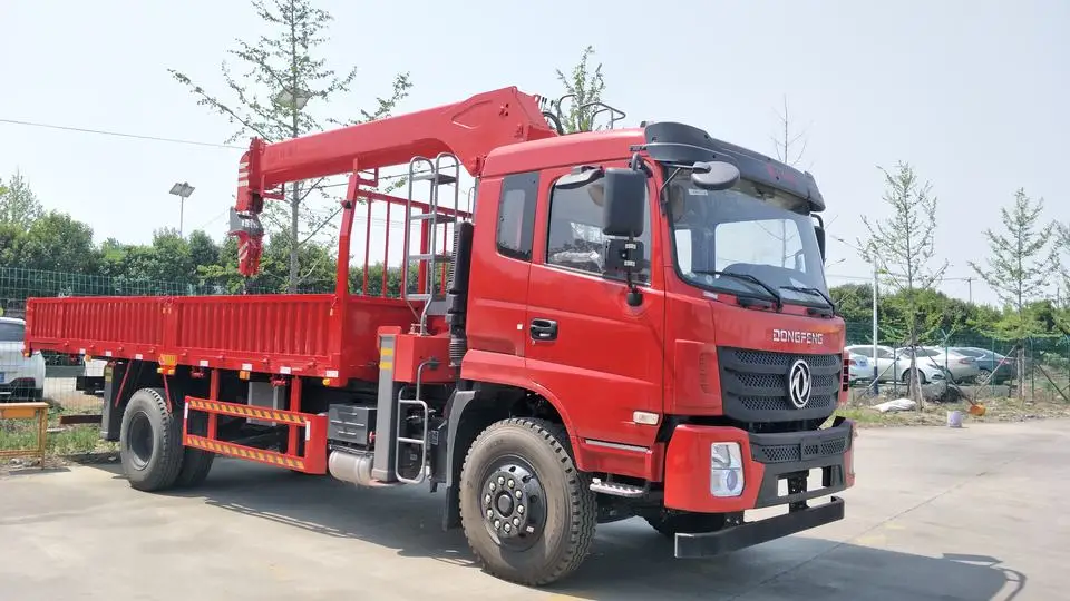В наличии низкая цена высокопрочный dongfeng 16-тонный грузовик б/у кран на продажу