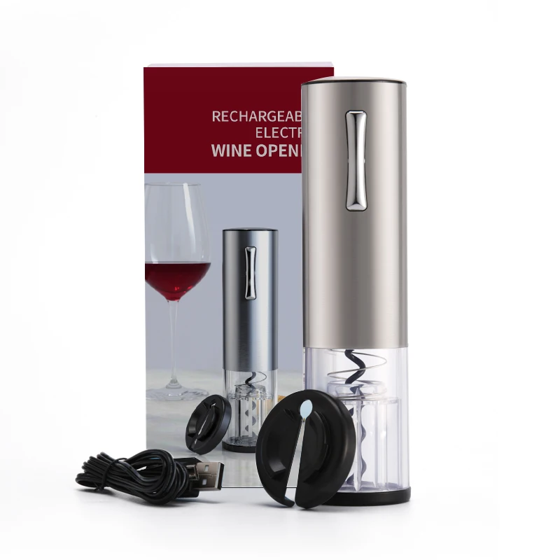 2021 new wine corkscrew set creative multi-functional stainless steel rechargeable wine corkscrew kitchen tool