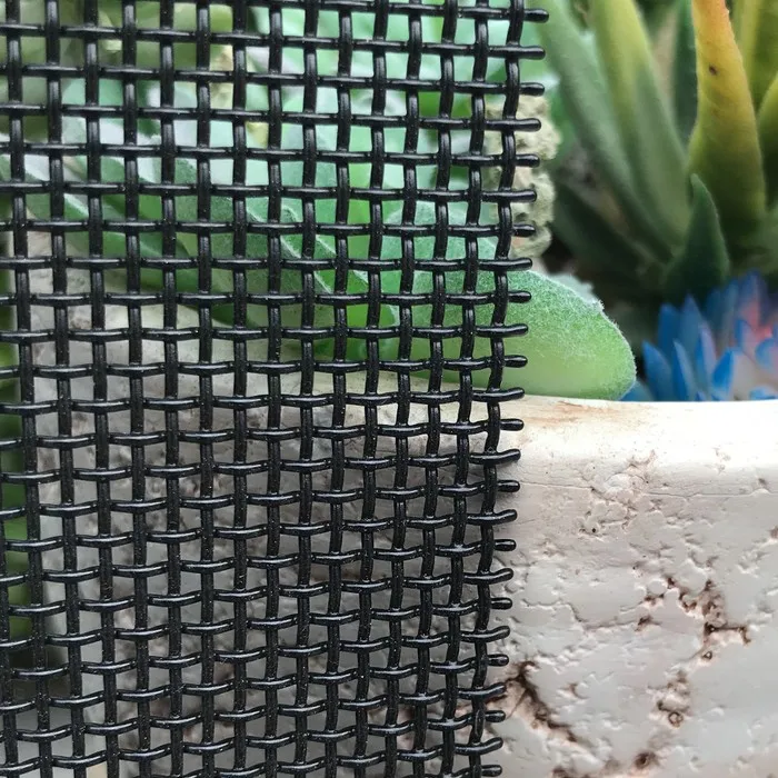 Powder coat 0.8mm high tensile security bullet proof mesh screen