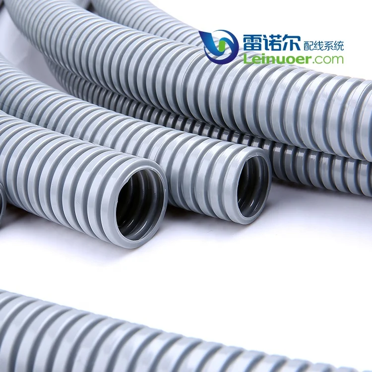 Factory Manufacturer of electrical Corrugated PA6 nylon PE PP flexible conduit tube pipe hose for cable wire protection