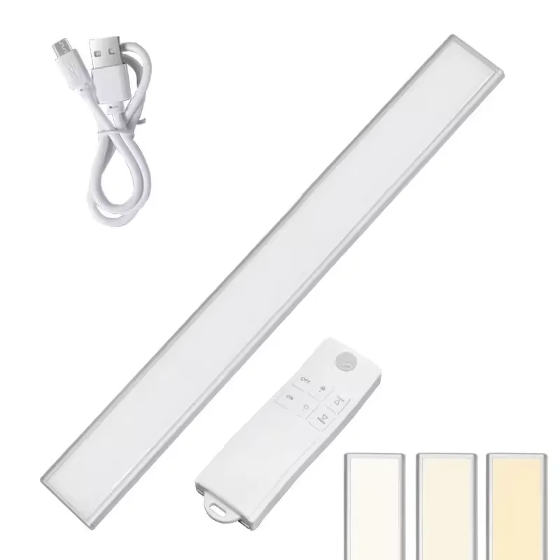 TUODI Rechargeable sensor energy saving light automatic day and night sensor Remote Control 38CM 2800K-5500K