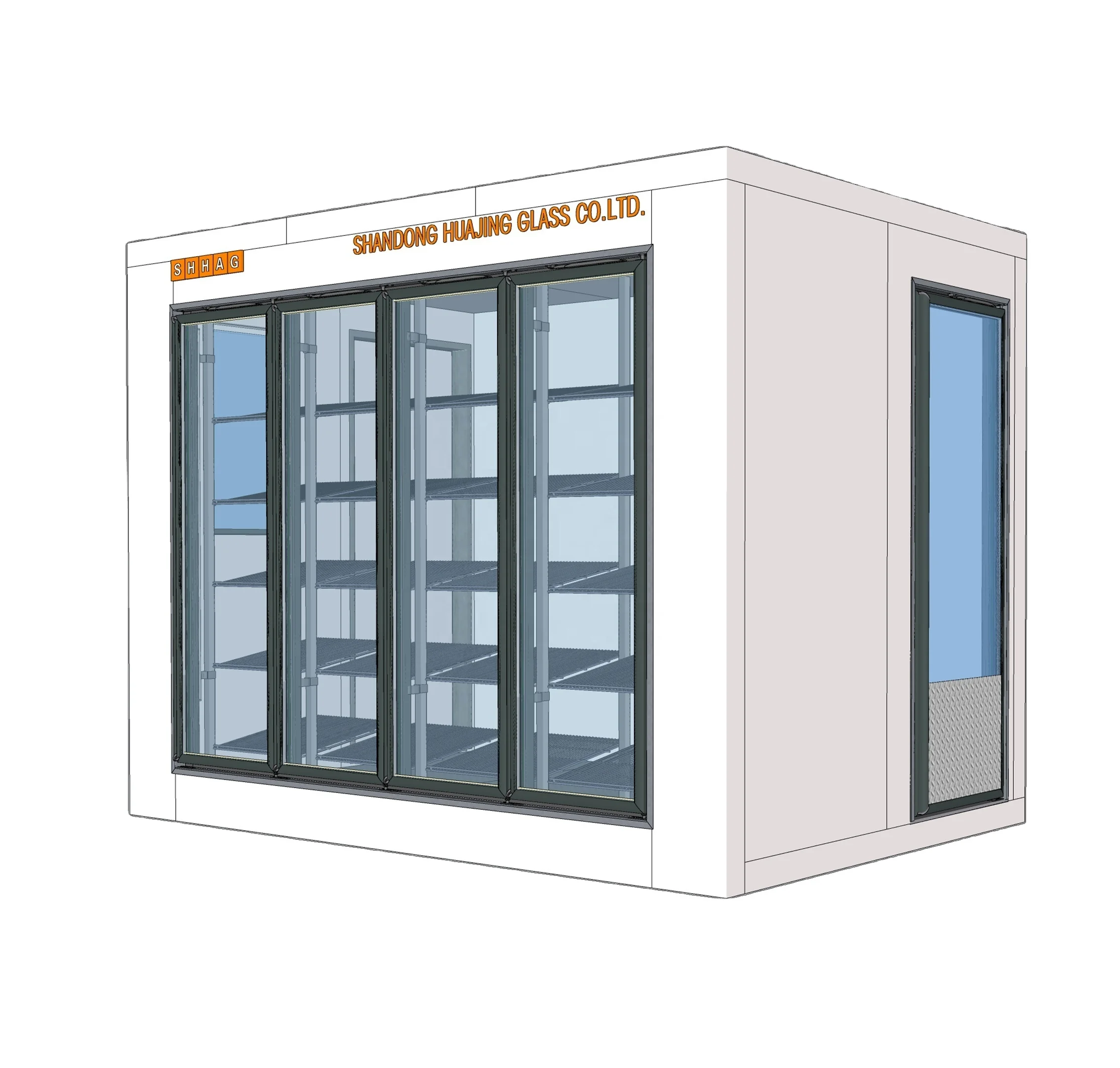 Buy walk-in cooler glass doors from US local with good price