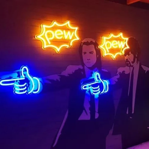 Manufacturer NO MOQ Fast Delivery Led Sign Neon Custom Neon Letter Acrylic Led Neon Sign for Living Room Decoration