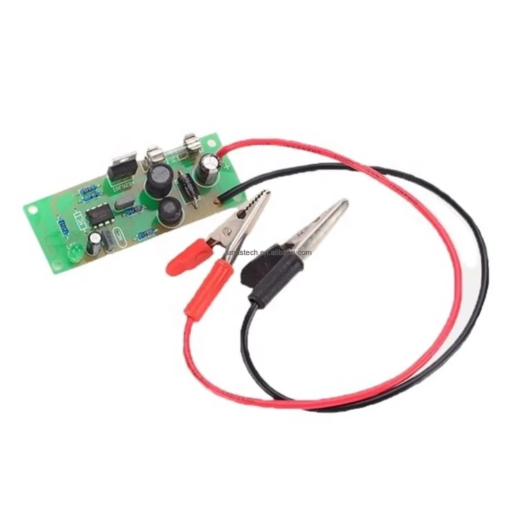 12 Volts Lead Acid Battery Desulfator Assembled Kit Alligator Clip With REVERSE POL PROTECTION