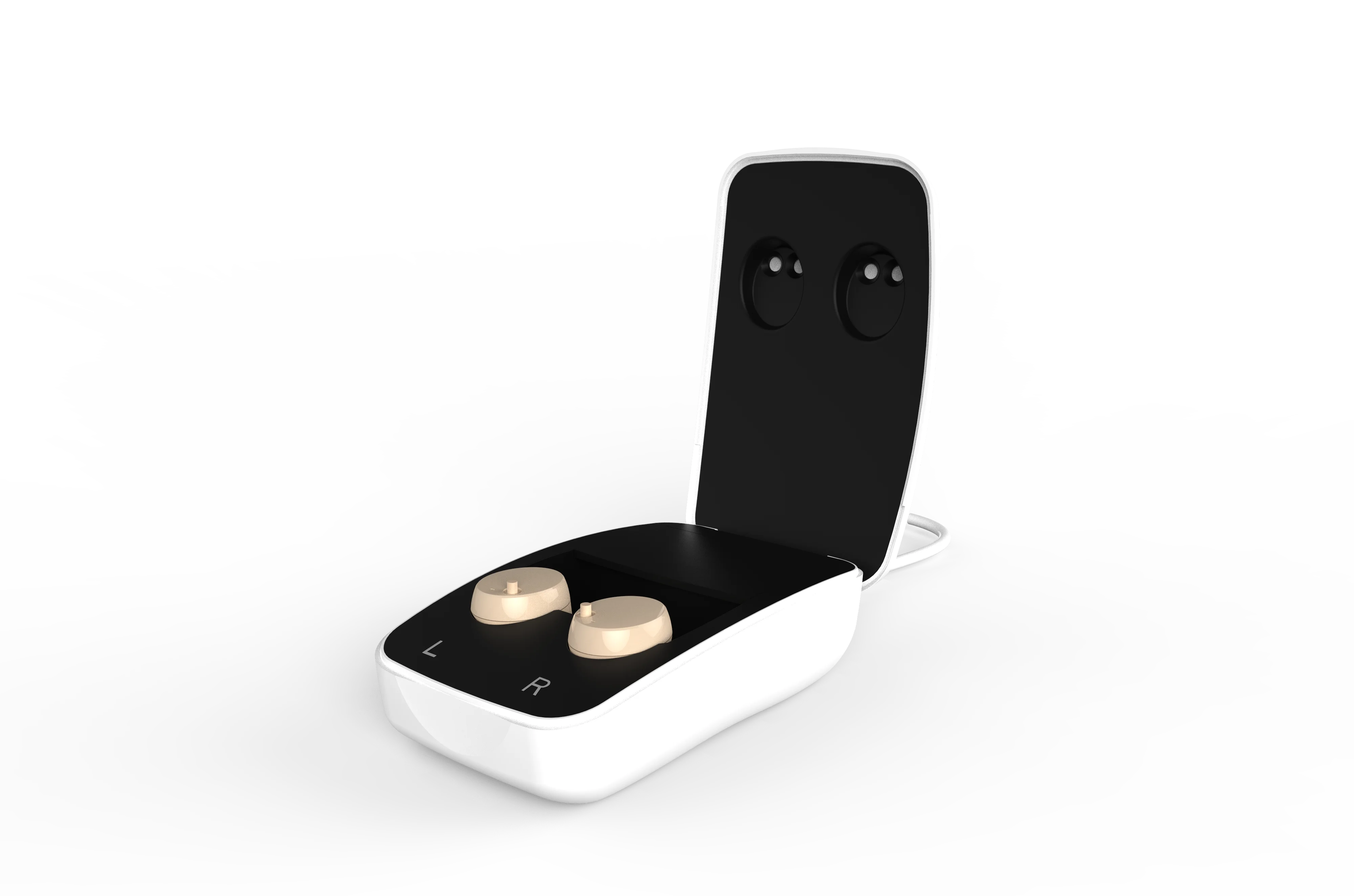 Digital Hearing Aid 2 Channels CIC Audio Sound Amplifier for Sales