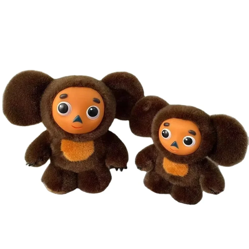 AL 2024 Wholesale music vocalization Cheburashka   Plush Toy cut cloth big-eared monkey plush toy dolls