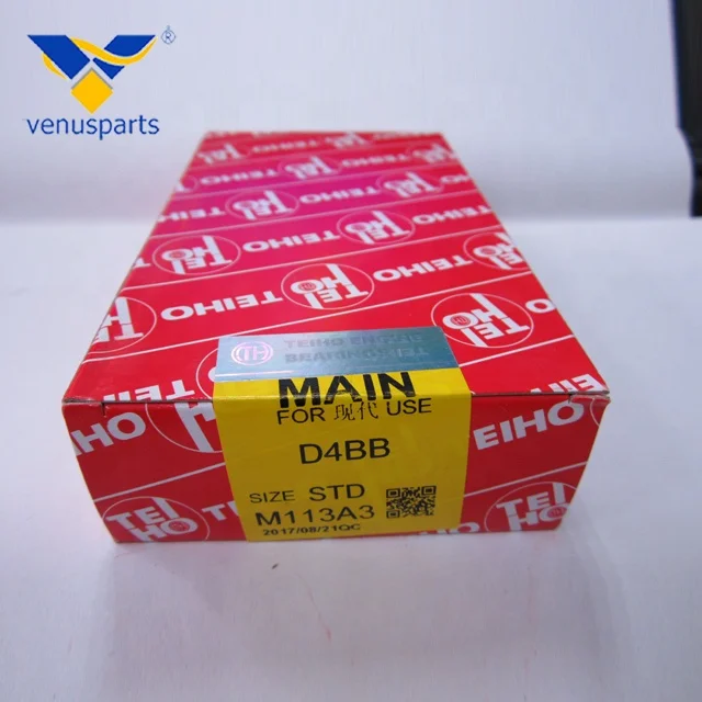 Main bearing Con rod bearing D4BB H100 engine bearing set